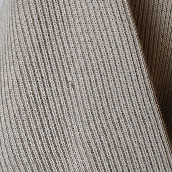 Paul & Shark Men's Zip Front Sweater Academia Grandpa Jacket Tan Size M - Picture 12 of 16